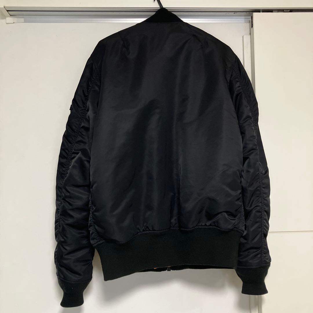 ALPHA INDUSTRIES MA-1 フライトジャケット ブラックXL