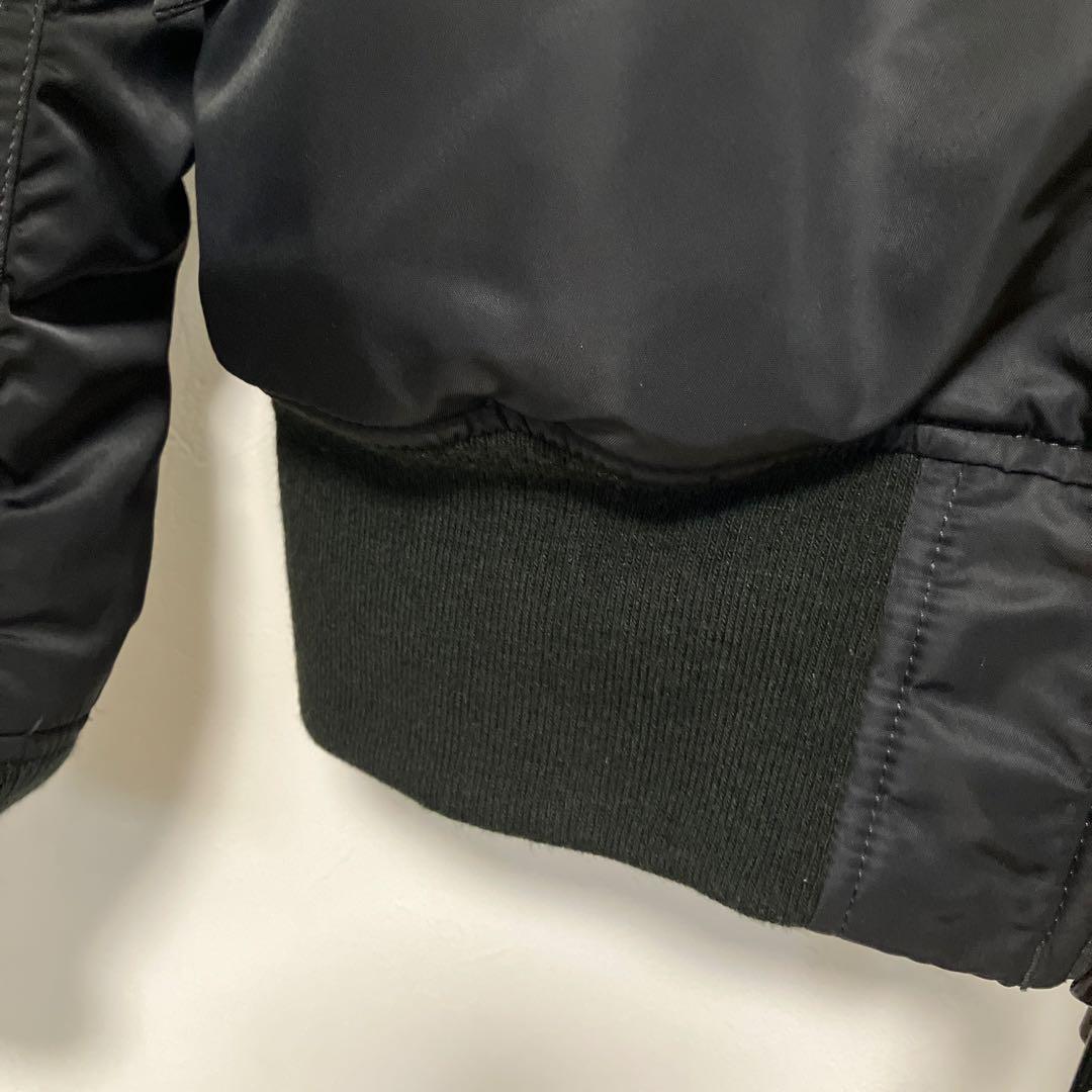ALPHA INDUSTRIES MA-1 フライトジャケット ブラックXL