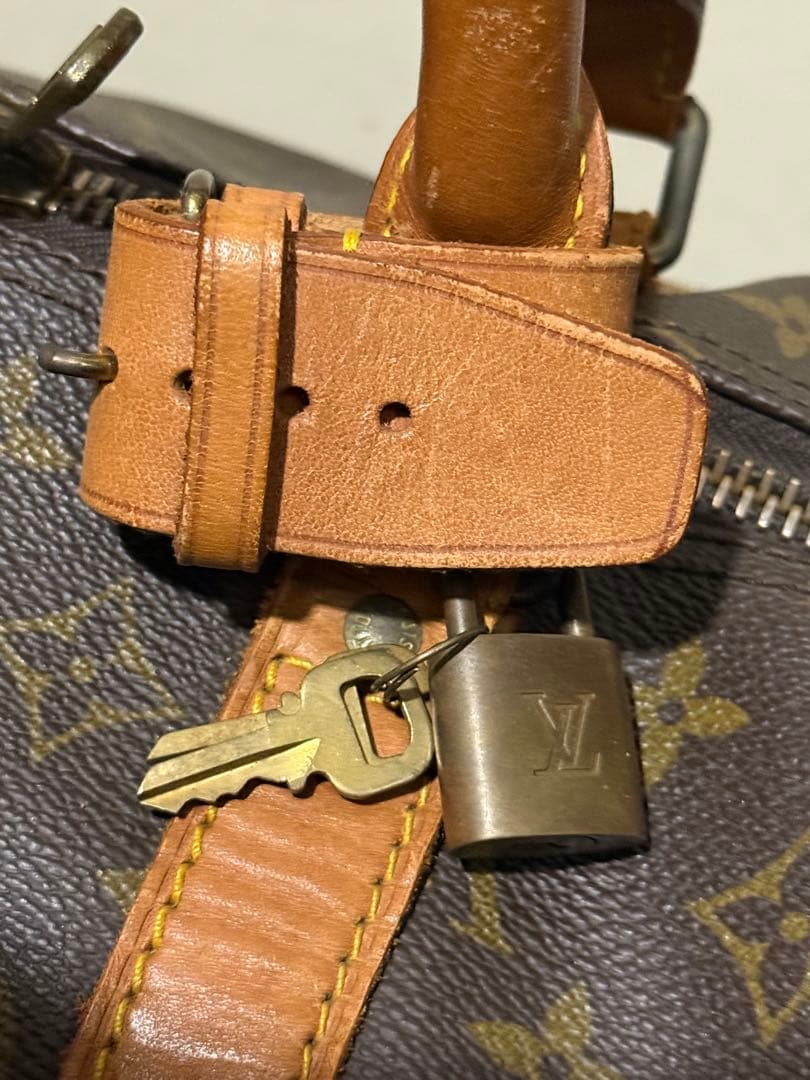 ルイヴィトン ボストンバッグ モノグラム　キーポル55 鍵付 状態良好