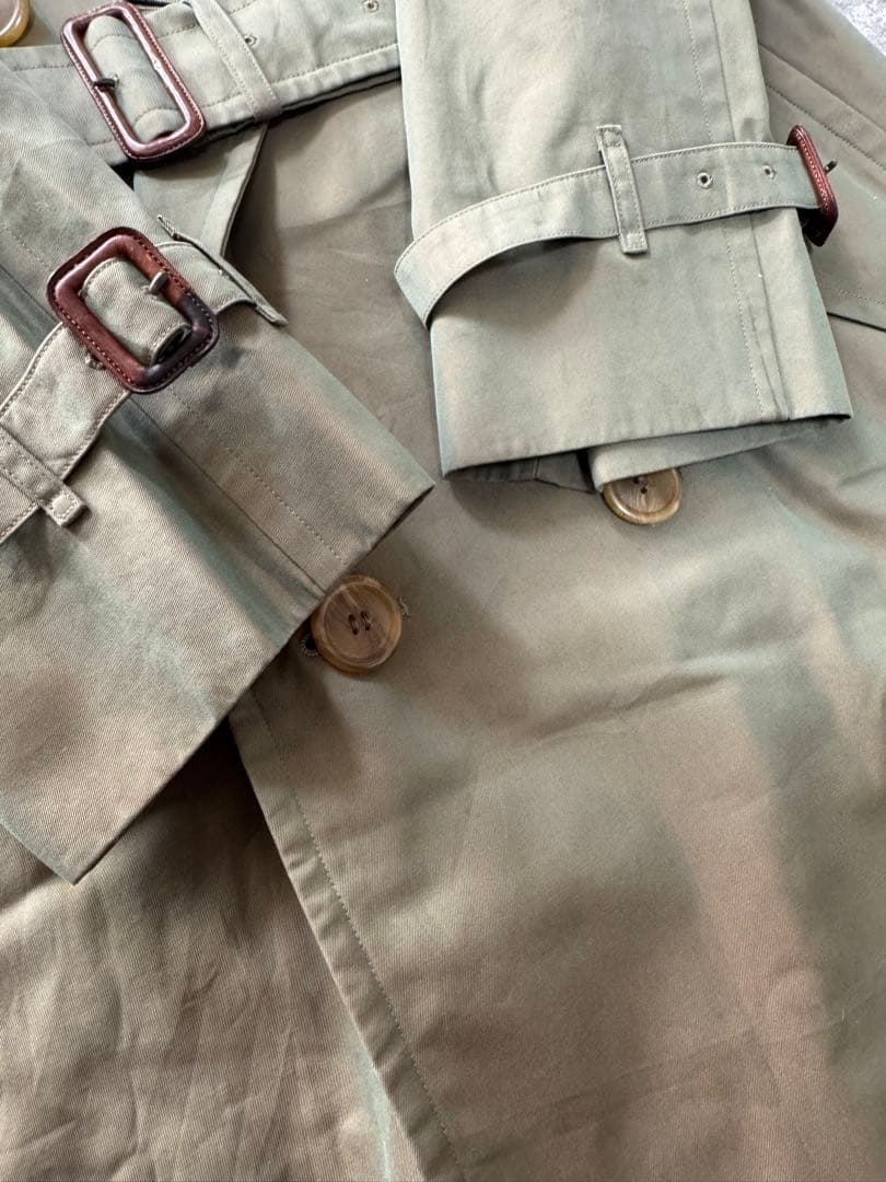 Burberry バーバリー　ヴィンテージ　トレンチコート　玉虫　大きめサイズ