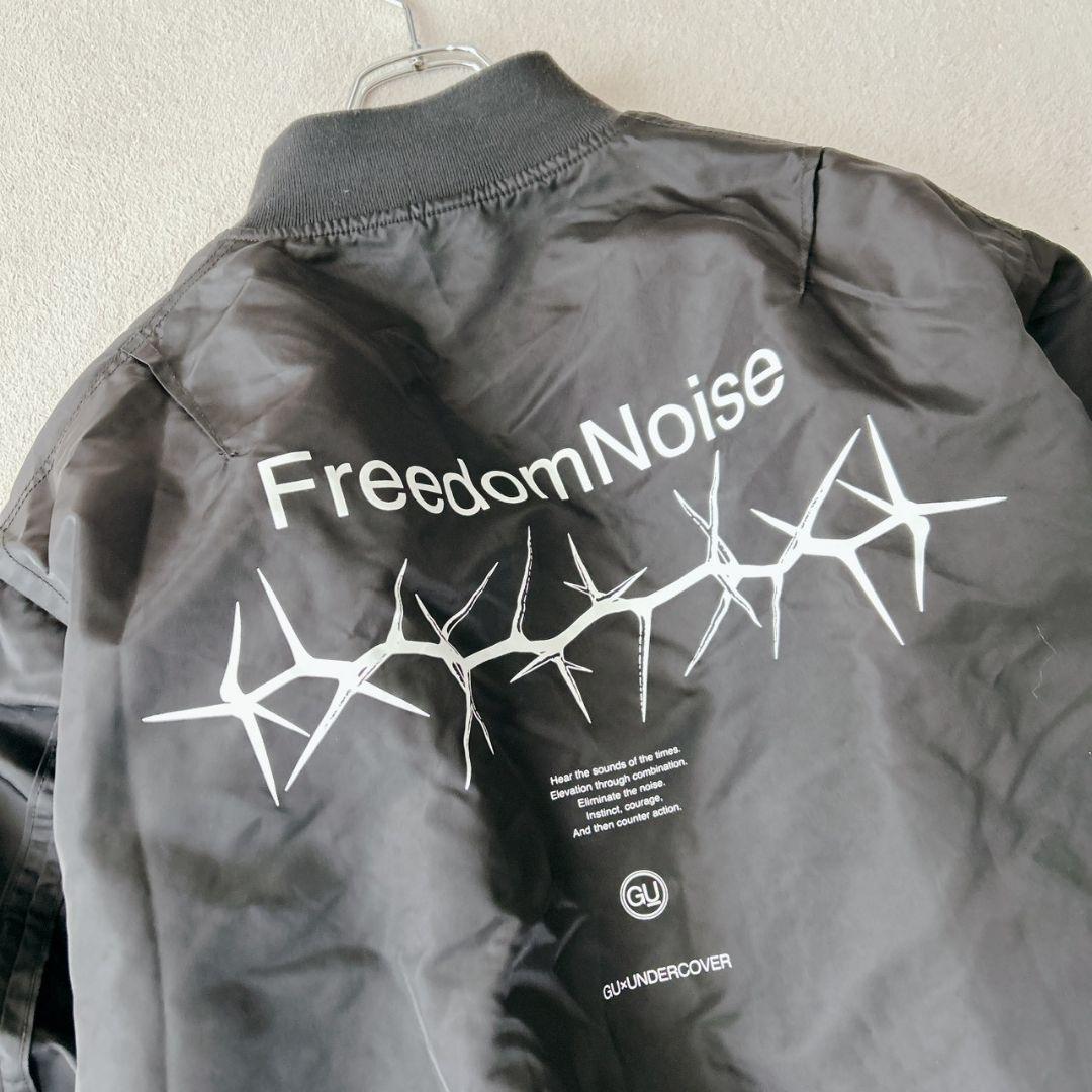 GU×UNDERCOVER FreedomNoise MA-1ジャケット L