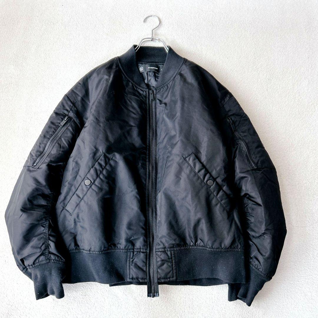 GU×UNDERCOVER FreedomNoise MA-1ジャケット L