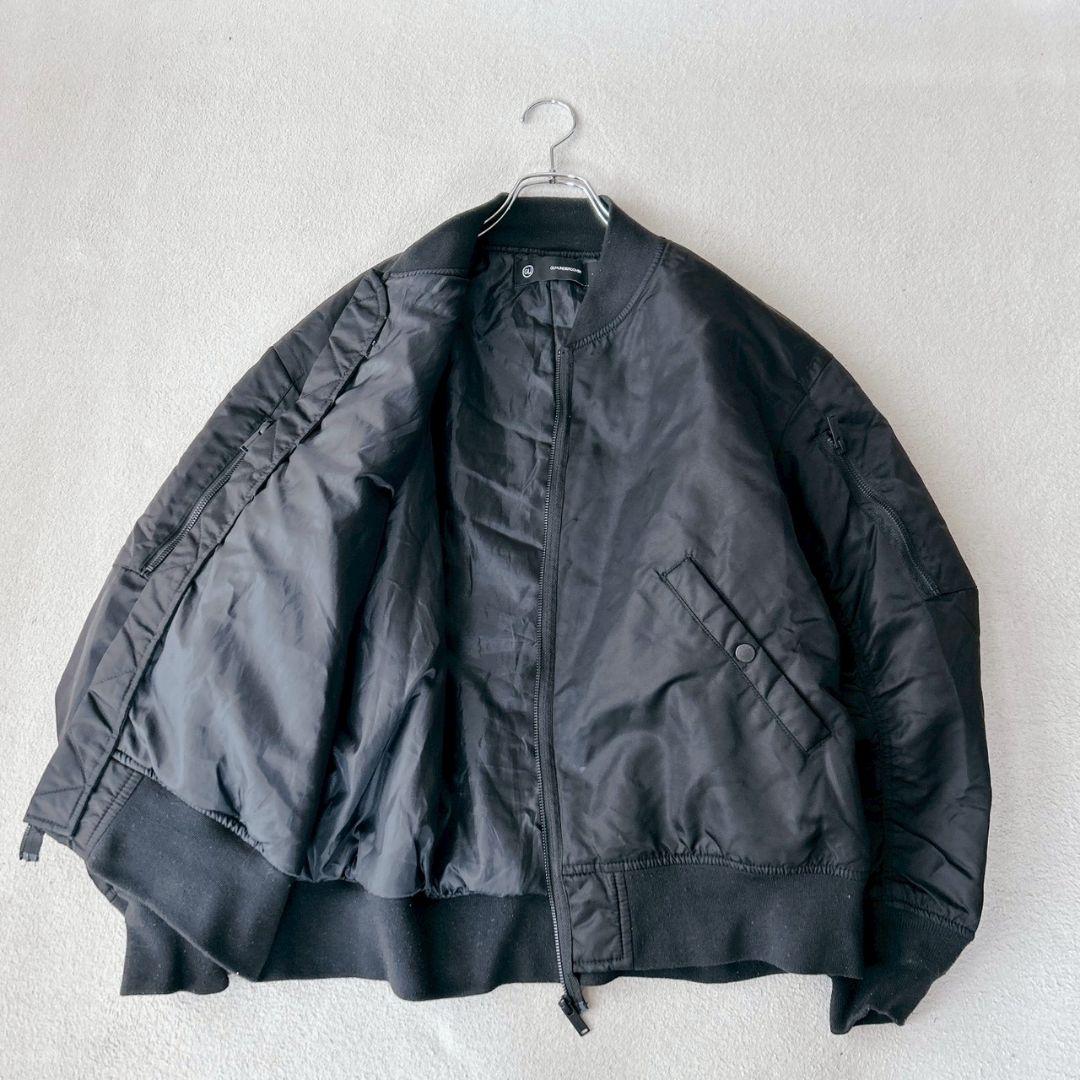 GU×UNDERCOVER FreedomNoise MA-1ジャケット L