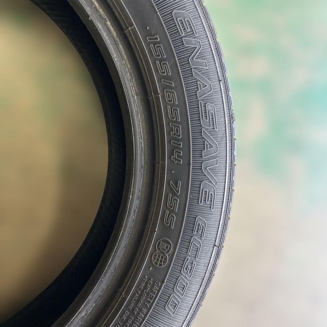 DUNLOP 155/65R14 ENASAVE ４本早い者勝ち