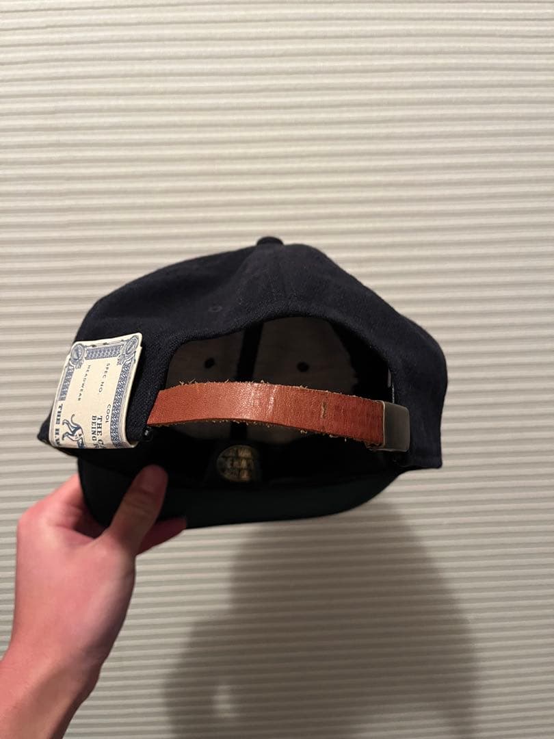 THE H.W. DOG & CO. Dロゴ ベースボールキャップ ネイビー
