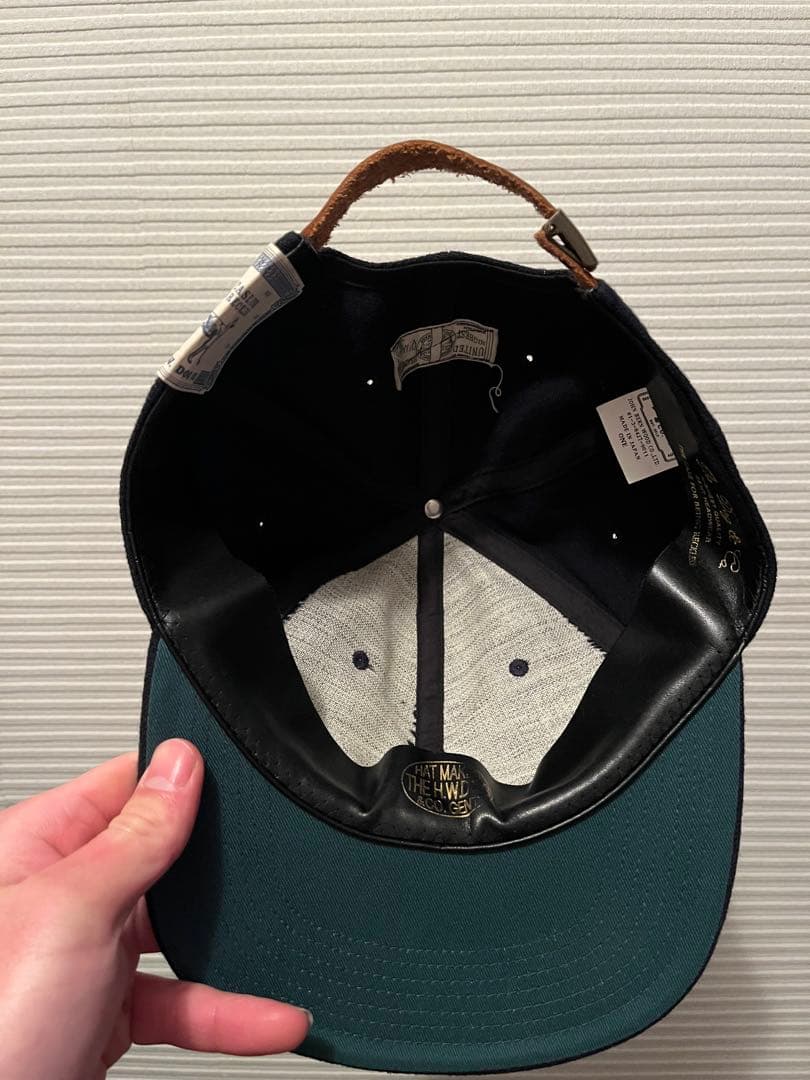 THE H.W. DOG & CO. Dロゴ ベースボールキャップ ネイビー