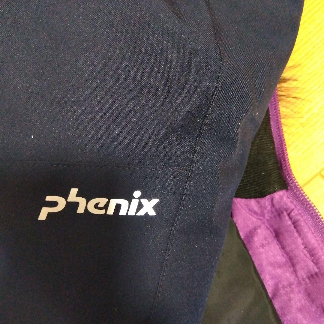 phenix 140 子ども　スキーウェア（ピンク・紫）ガールズ　美品 上下