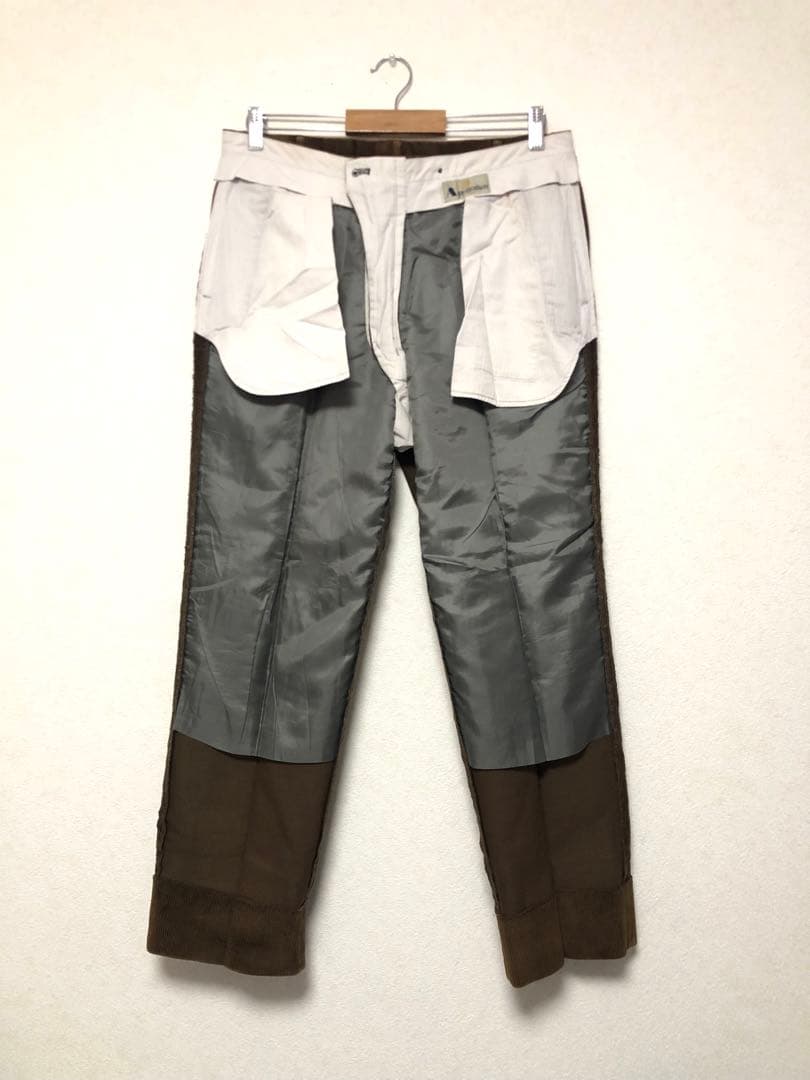 専用 Aquascutum コーデュロイ パンツ ブラウン ツータック 85