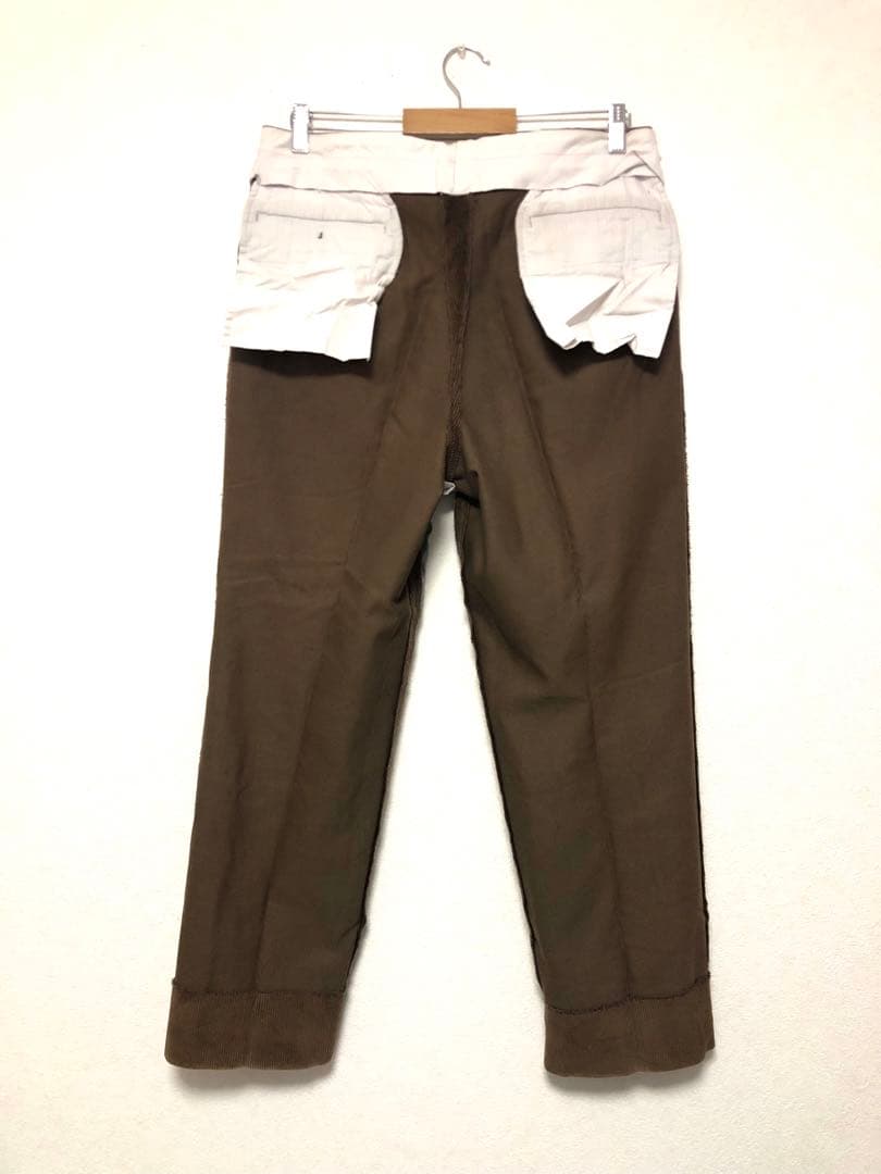 専用 Aquascutum コーデュロイ パンツ ブラウン ツータック 85