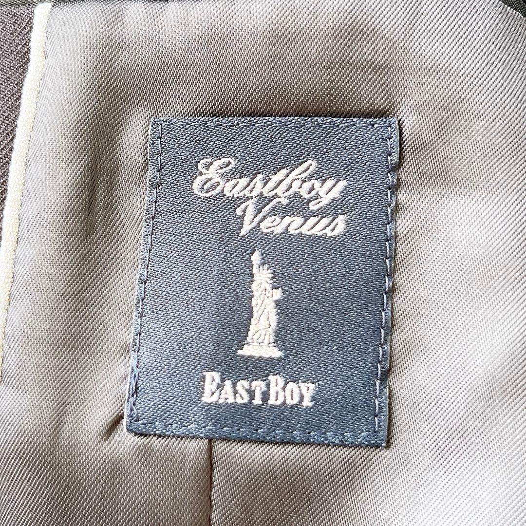 極美品 高級 EASTBOY ヴィーナス 紺ブレ 金ボタン エンブレム 金釦