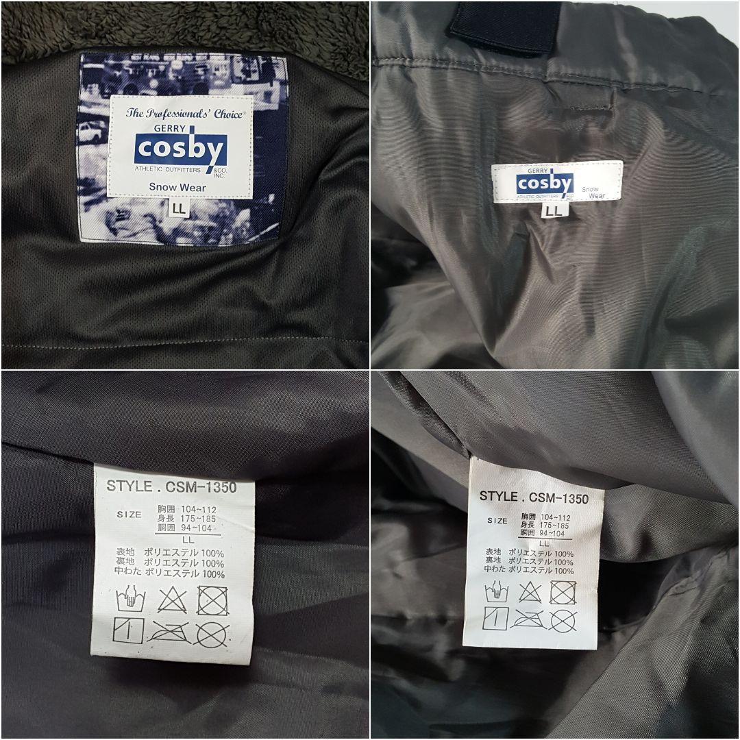 美品 cosby メンズ スノーウェア 上下セット スキー スノボー XLサイズ