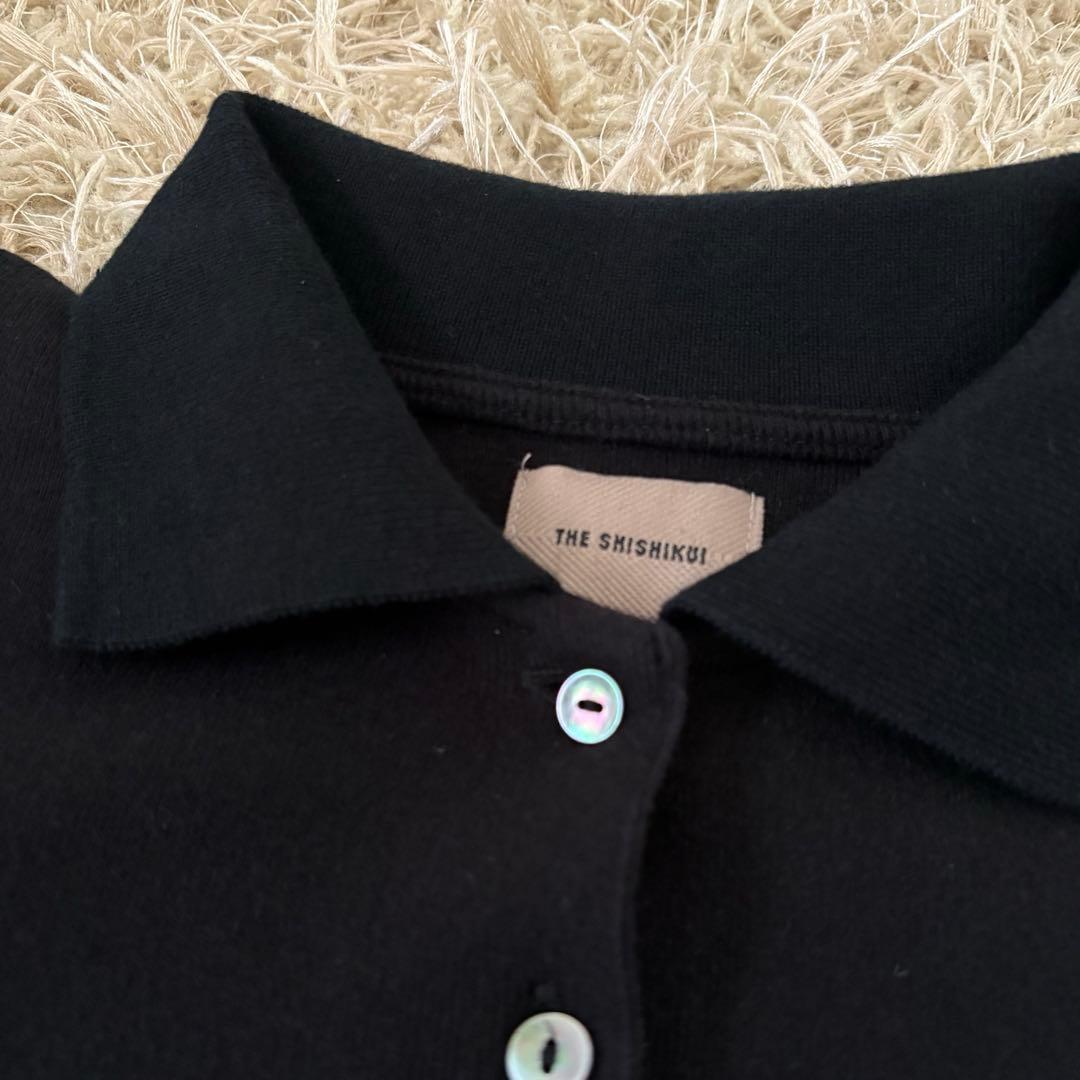 美品 THE SHISHIKUI long polo shirt シシクイ 長袖