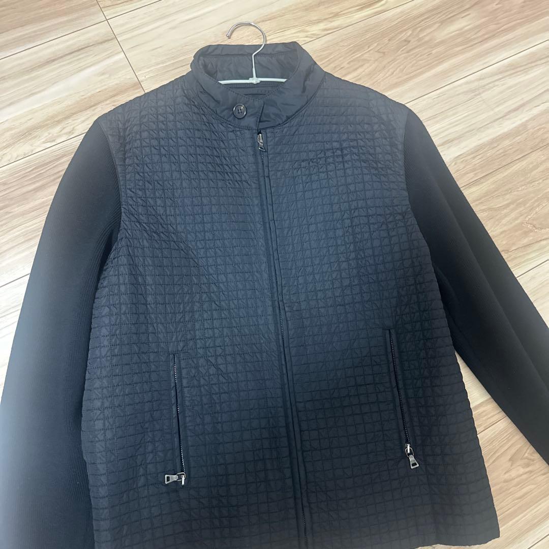 PRADA ブラック キルティング ジャケット