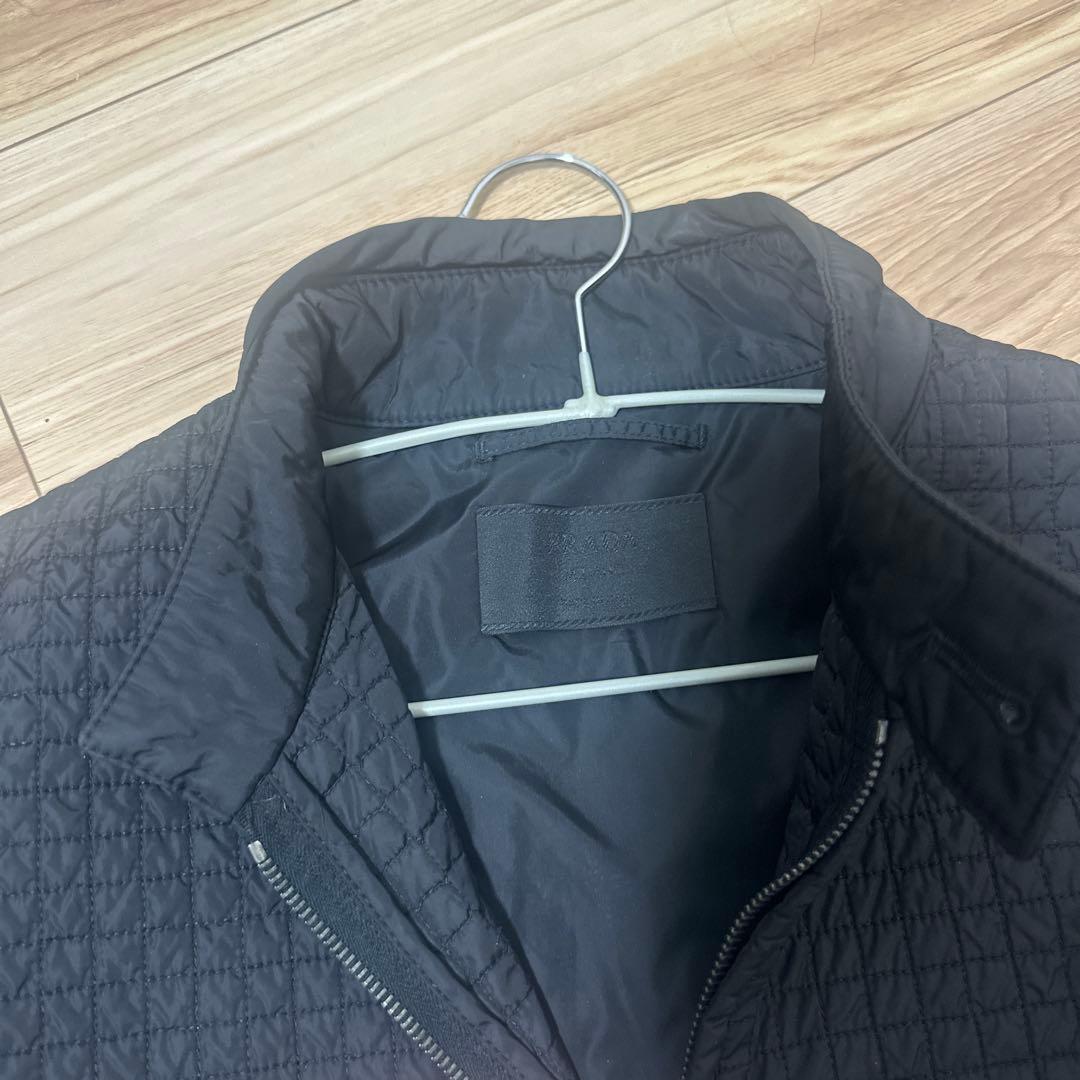 PRADA ブラック キルティング ジャケット