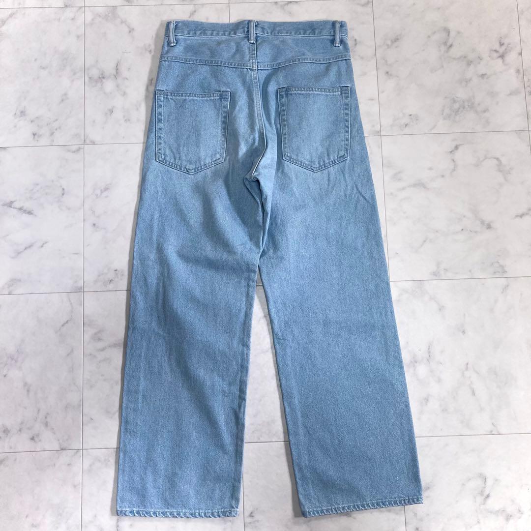 美品 フレームワーク 23SS デニムストレートパンツ 36