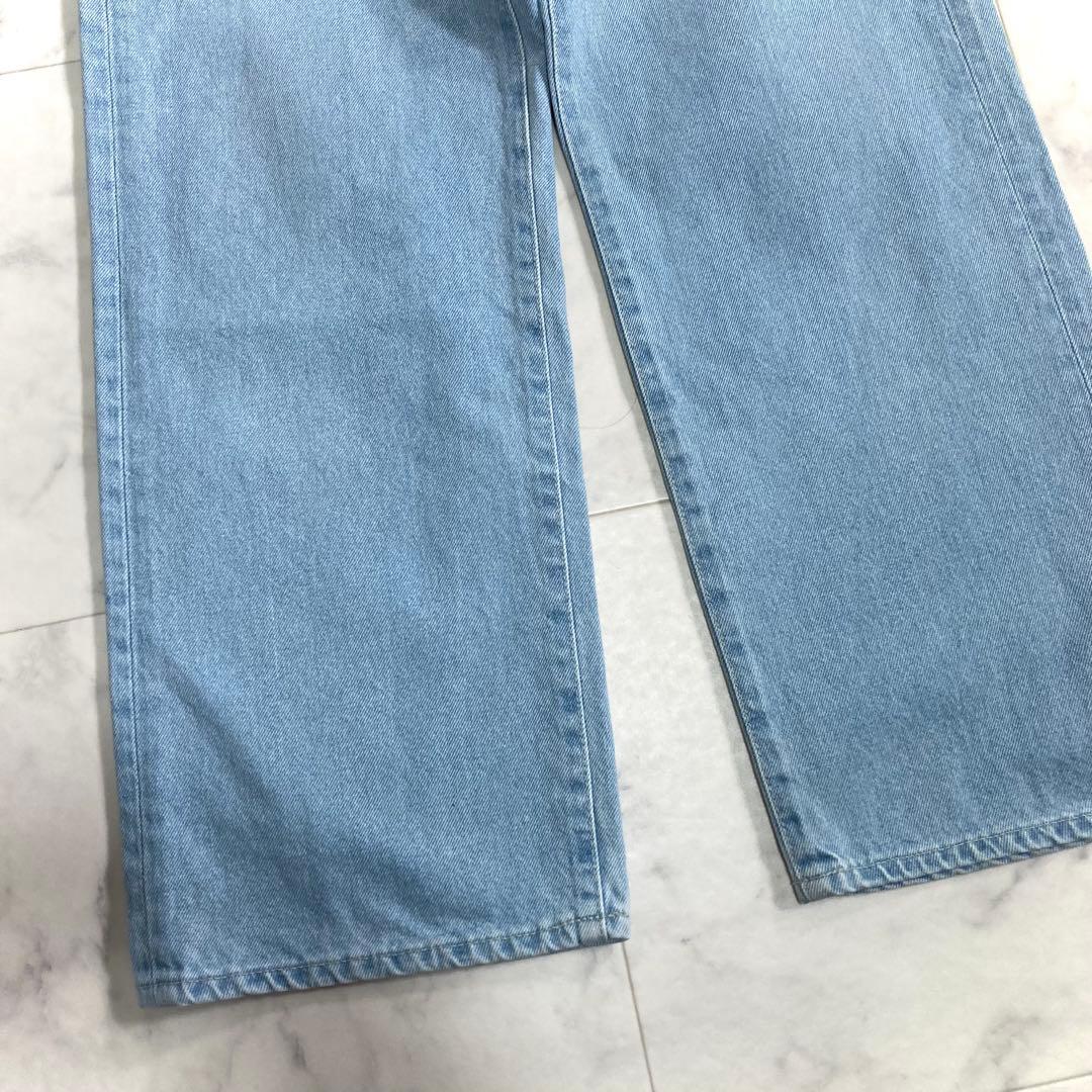 美品 フレームワーク 23SS デニムストレートパンツ 36