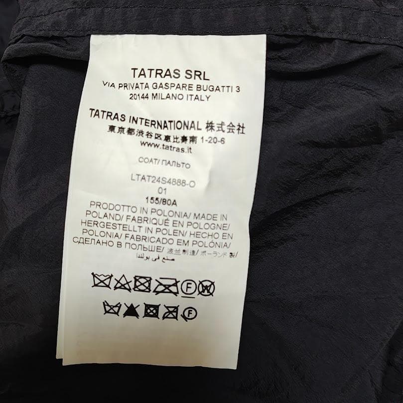 TATRAS タトラス ALRESCHA S 近年モデル モッズコート ブラック