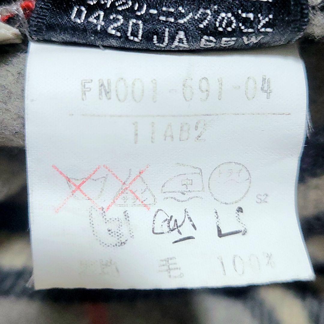 BURBERRY　ウールコート ノバチェック　リバーシブル 大きいサイズ グレー