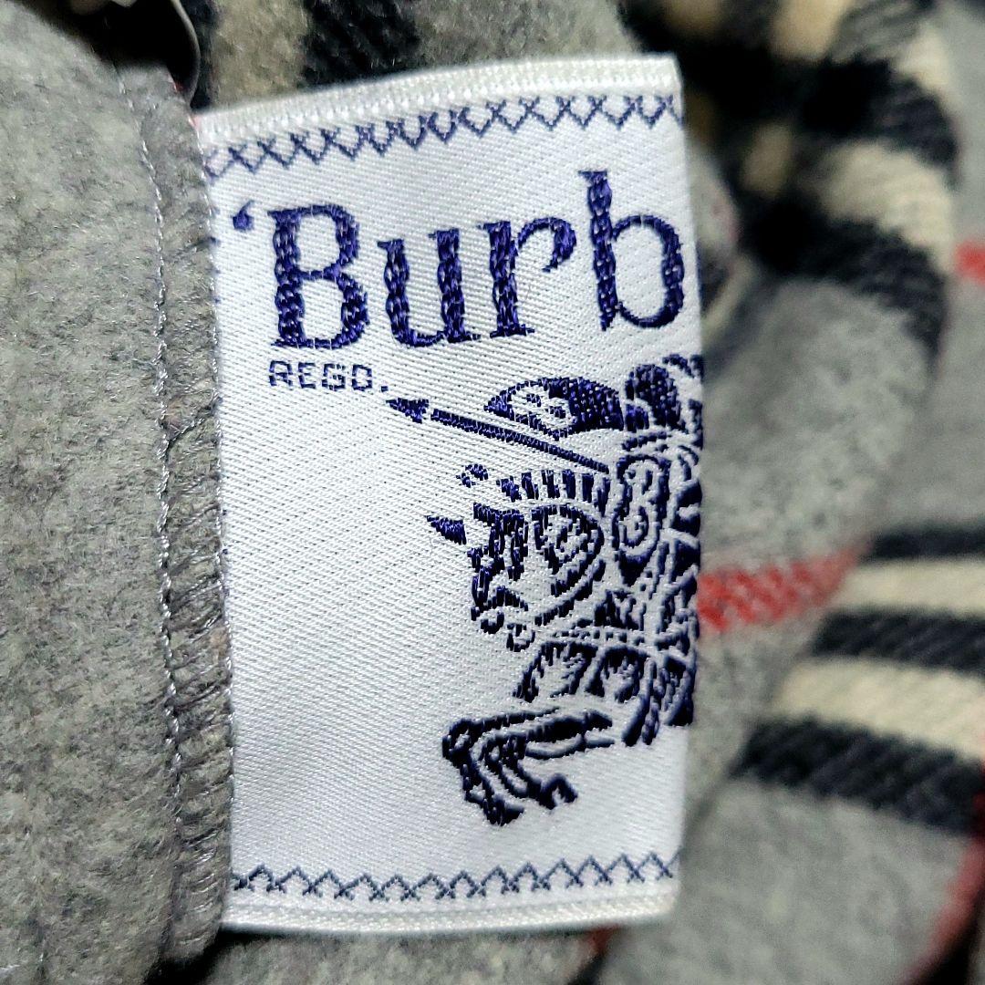 BURBERRY　ウールコート ノバチェック　リバーシブル 大きいサイズ グレー