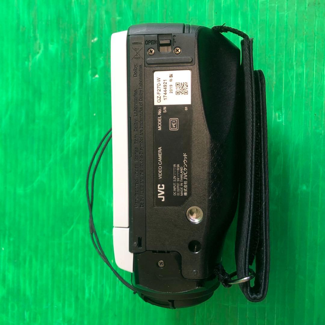 JVC Everio フルHD ビデオカメラ GZ-F270w 動作品