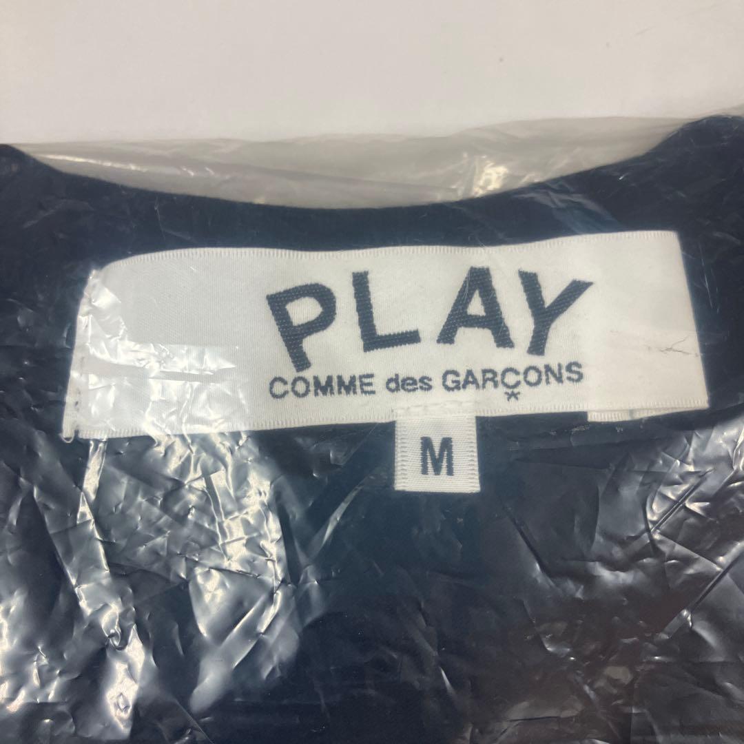 PLAY COMME des GARÇONS ブラック Tシャツ M