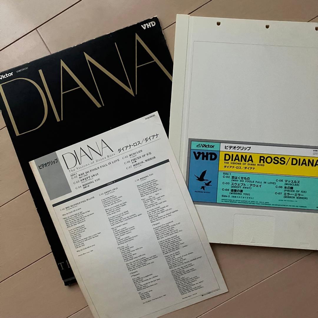 ミュージック VHD/ DIANA/ THE VISION S OF DIANA ROSS /