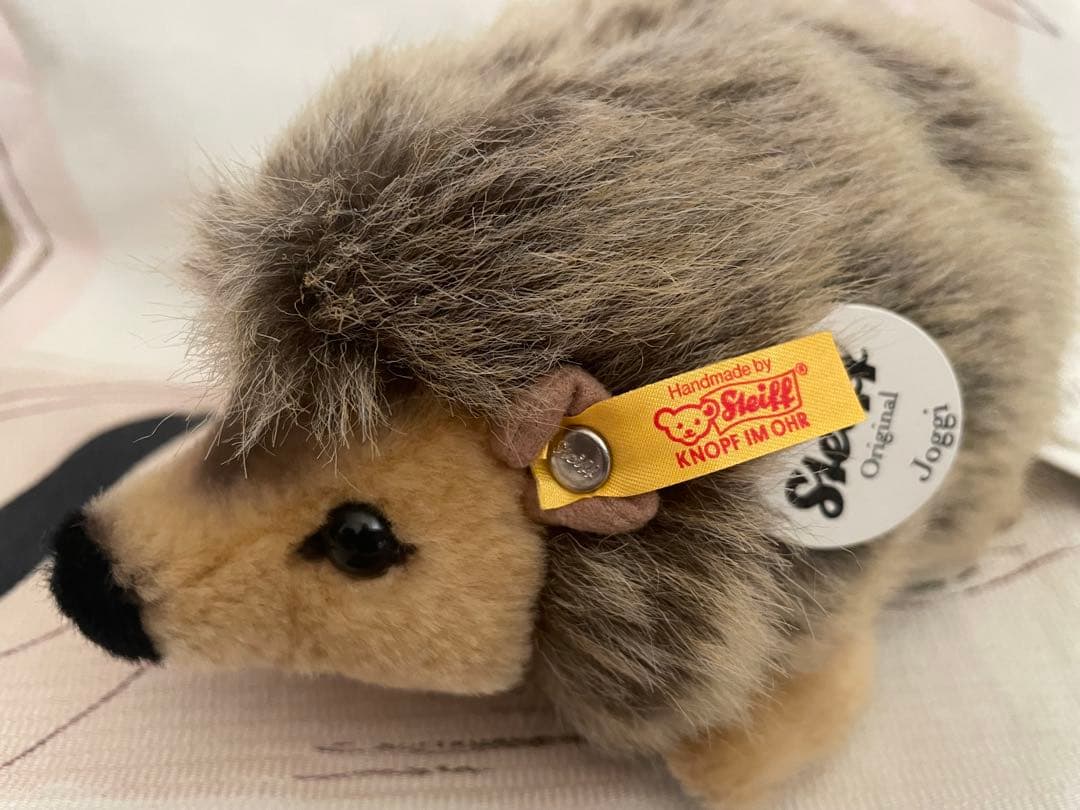 新品未使用タグ付　ドイツ　シュタイフSteiff ハリネズミ　Joggi ヨッギ