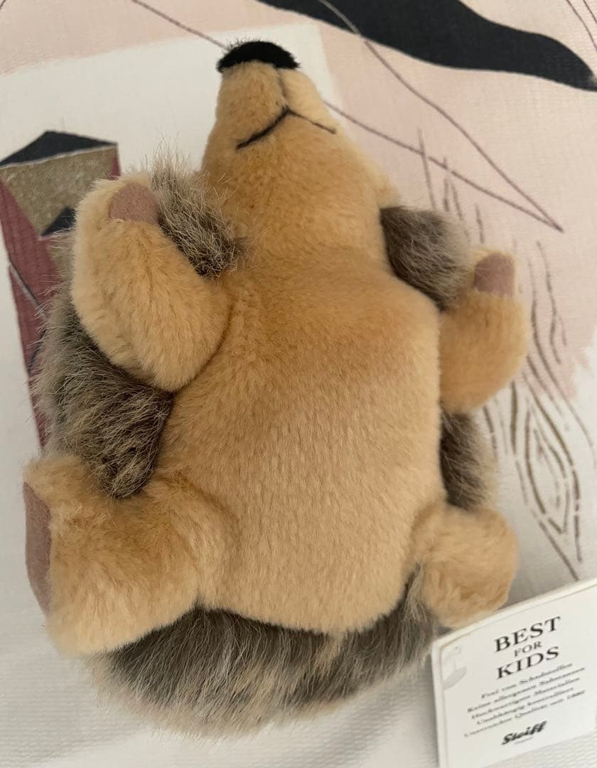 新品未使用タグ付　ドイツ　シュタイフSteiff ハリネズミ　Joggi ヨッギ