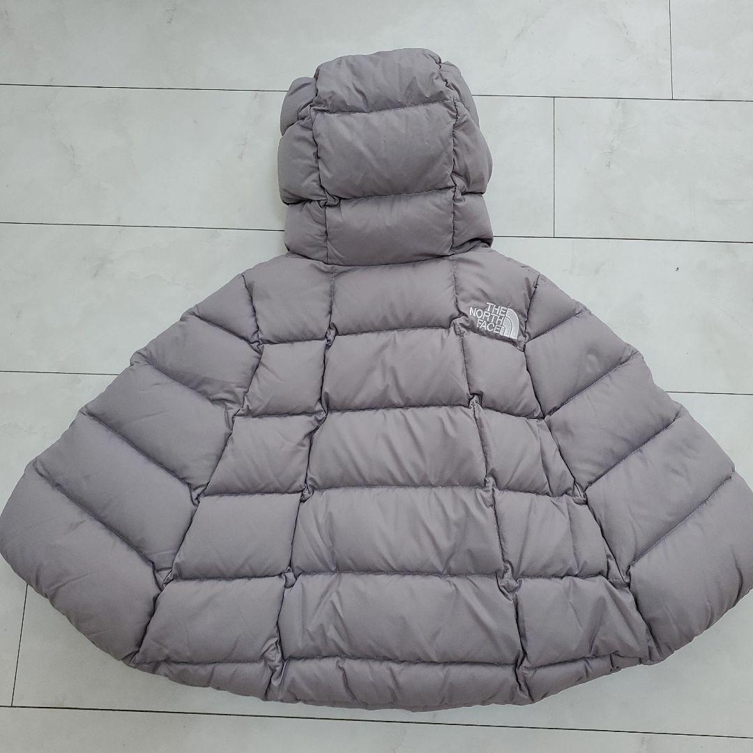 THE NORTH FACE ベビー アウター サイズ90 グレーダウンポンチョ