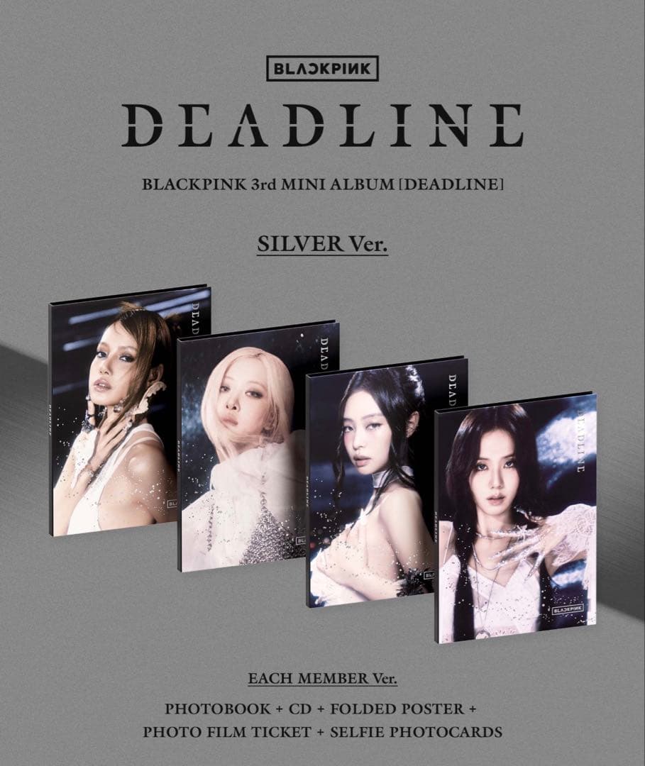 BLACKPINK DEADLINE 4枚セット購入特典トレカ付き