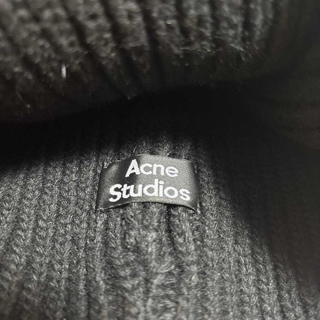 Acne Studios ブラックニット帽