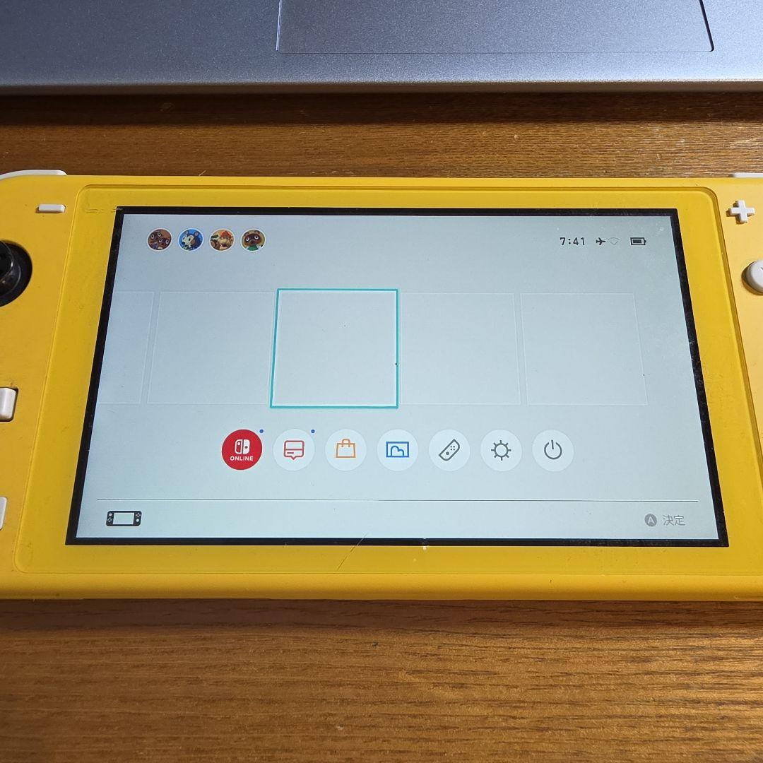 Nintendo switch lite ジャンク　イエロー