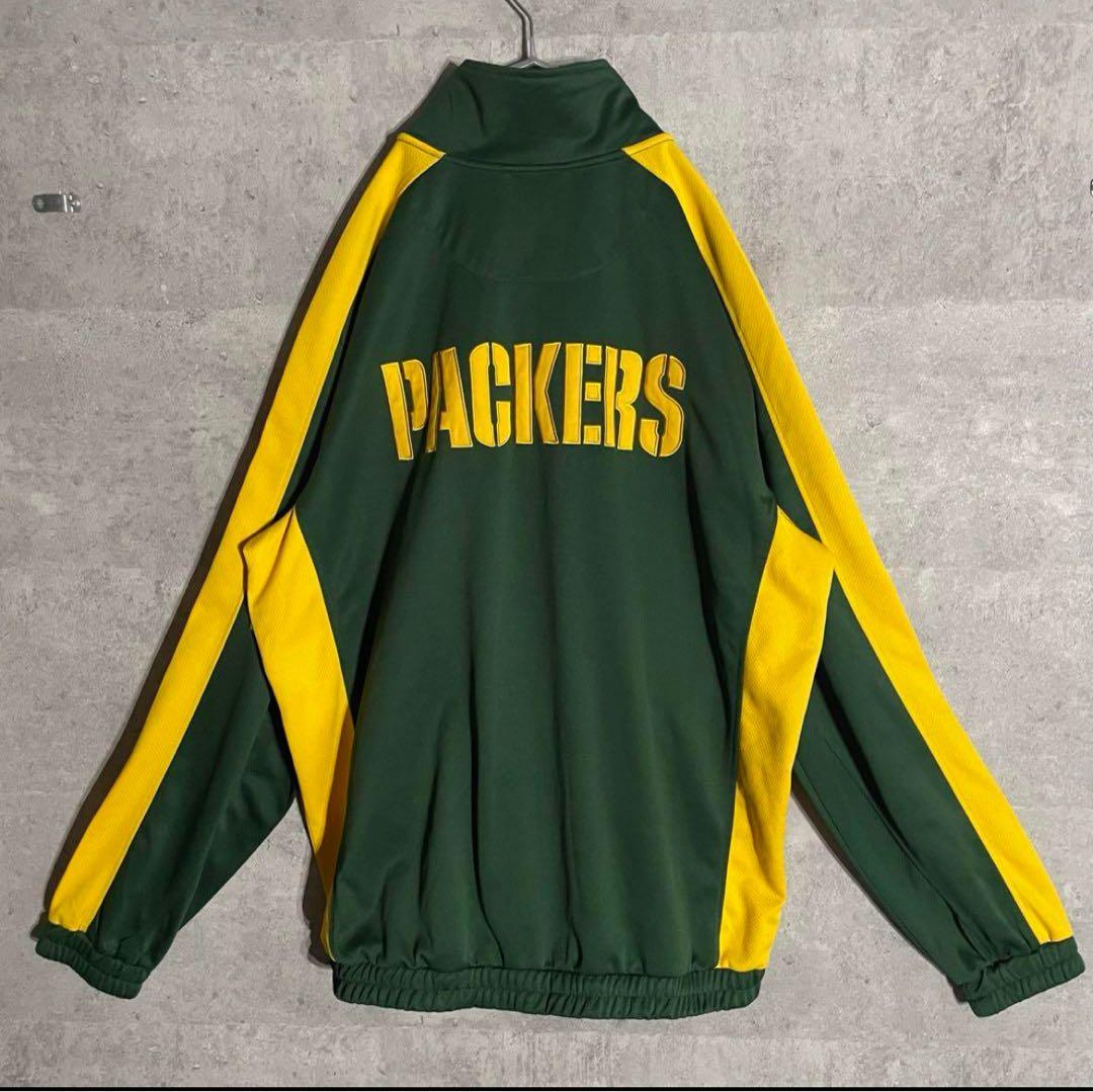 大人気✨NFLパッカーズ トラックジャケット ジャージ グリーン XL 緑