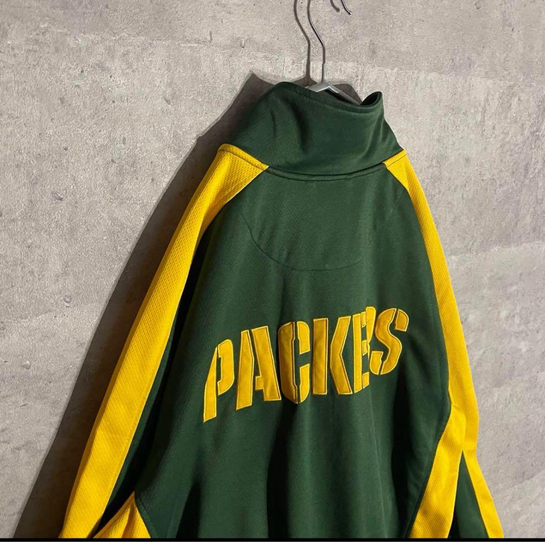 大人気✨NFLパッカーズ トラックジャケット ジャージ グリーン XL 緑
