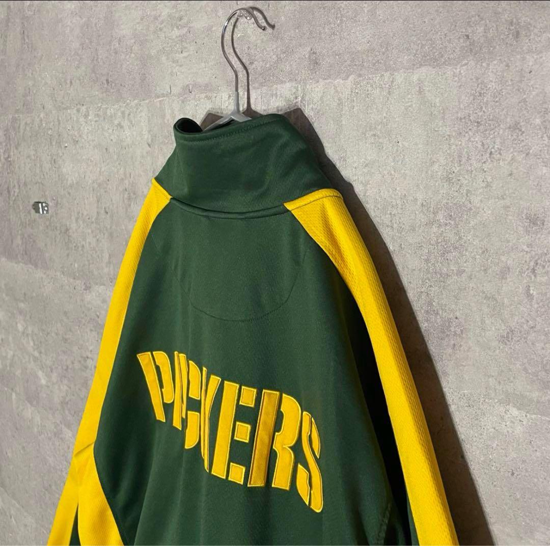 大人気✨NFLパッカーズ トラックジャケット ジャージ グリーン XL 緑