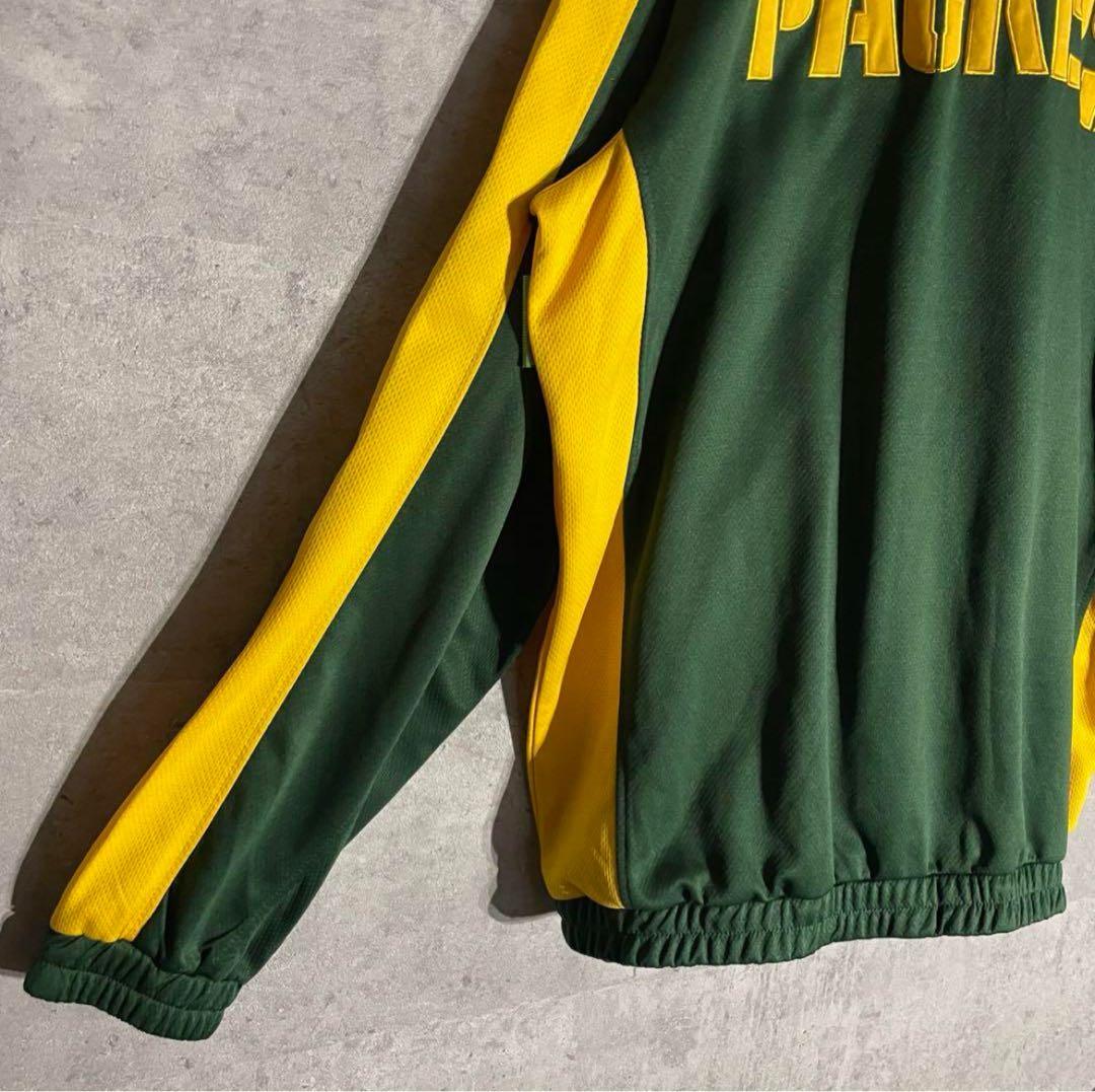 大人気✨NFLパッカーズ トラックジャケット ジャージ グリーン XL 緑