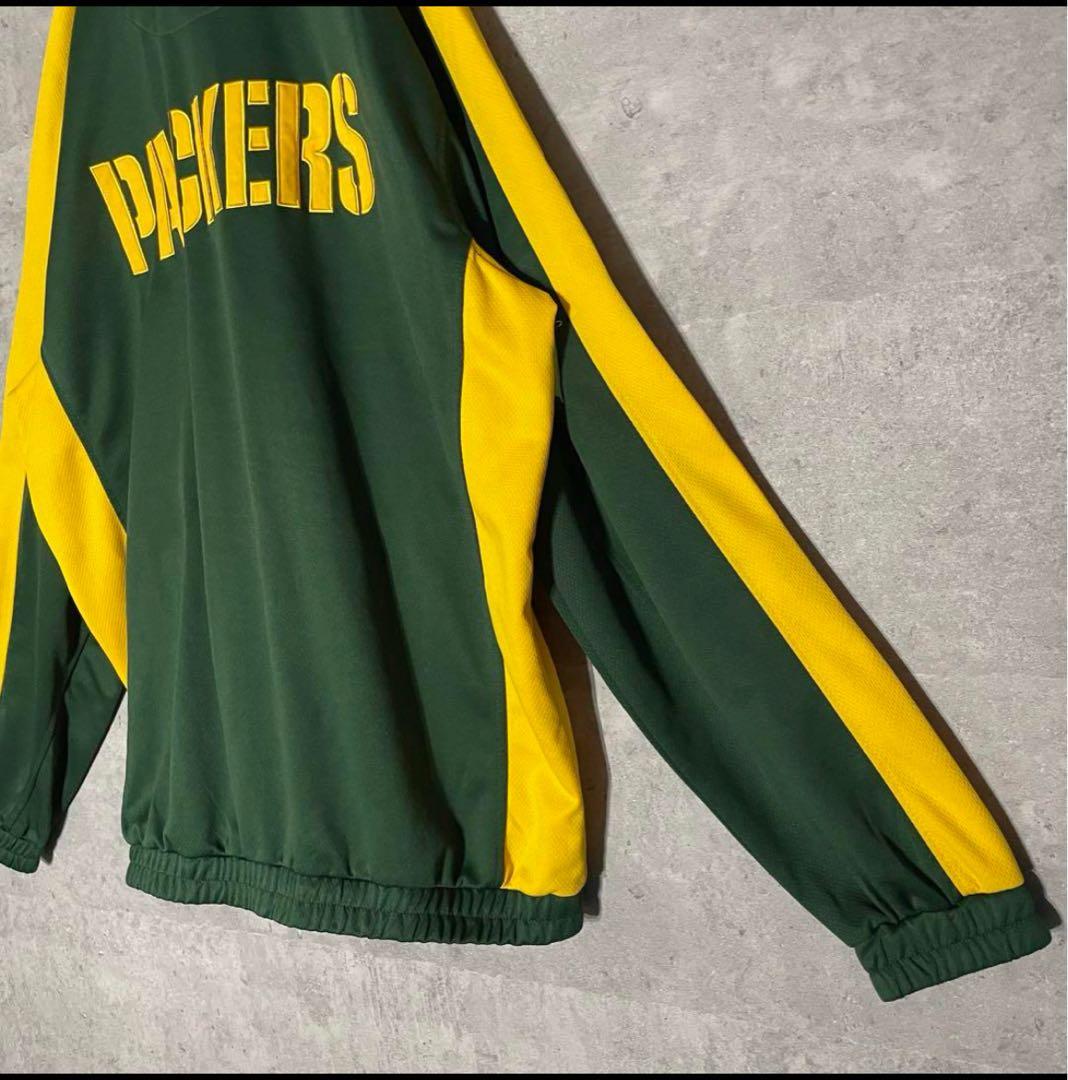 大人気✨NFLパッカーズ トラックジャケット ジャージ グリーン XL 緑