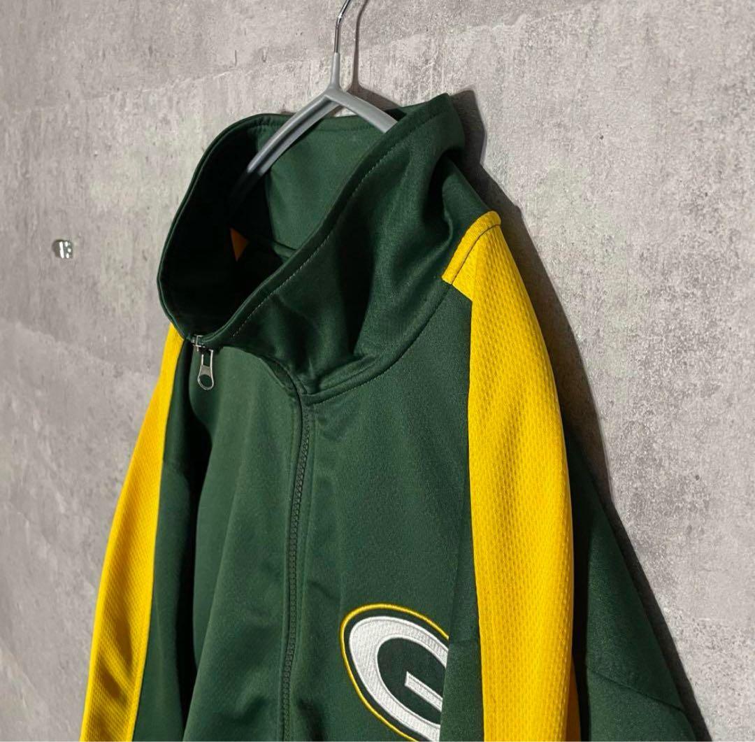 大人気✨NFLパッカーズ トラックジャケット ジャージ グリーン XL 緑