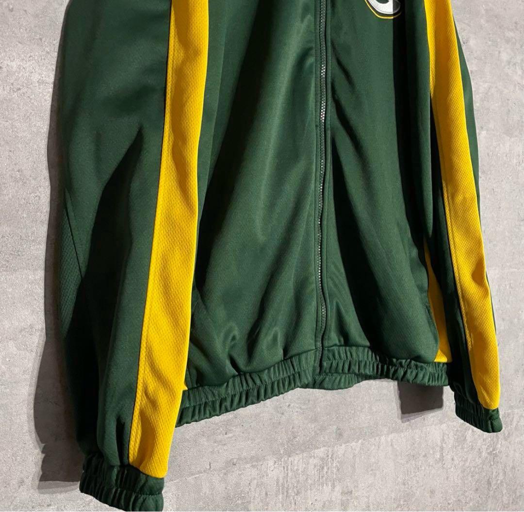 大人気✨NFLパッカーズ トラックジャケット ジャージ グリーン XL 緑