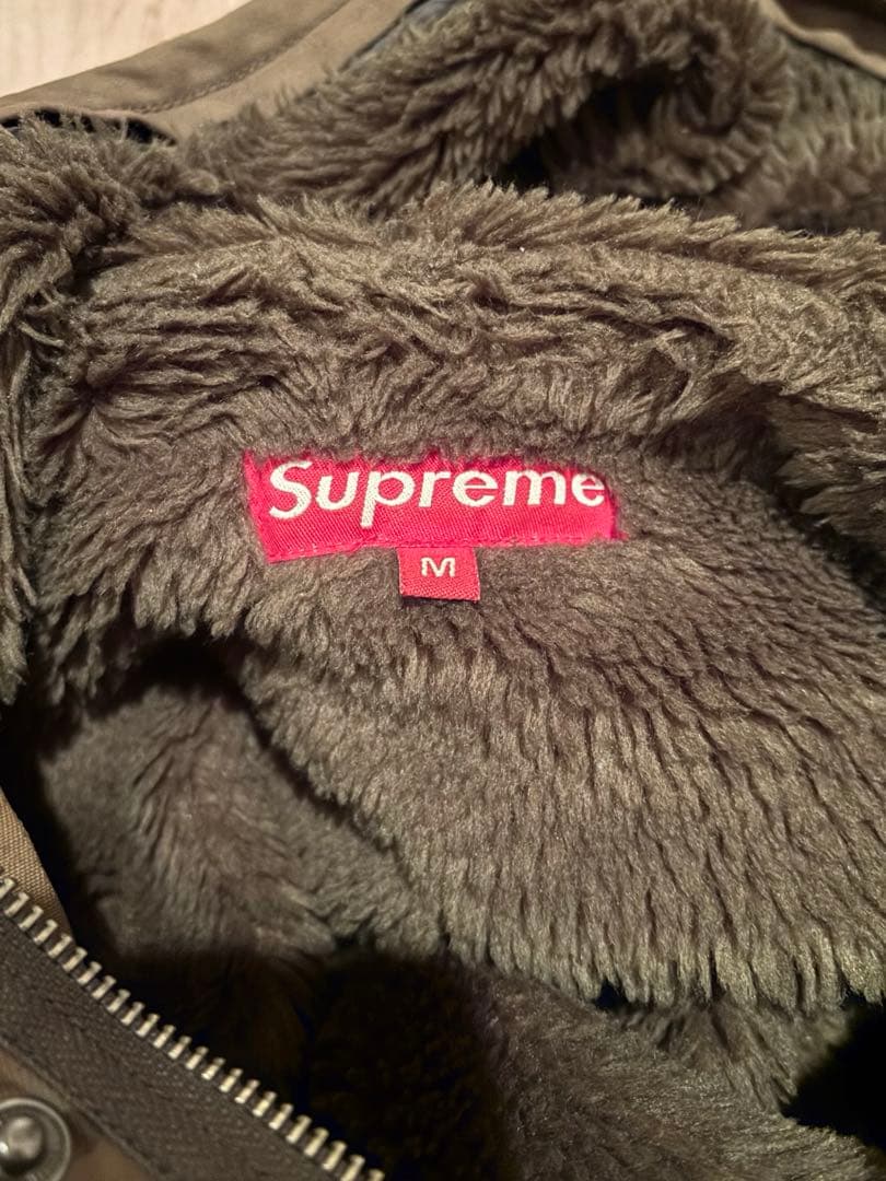 oldsupreme eskimo parkaシュプリームstussyミリタリー