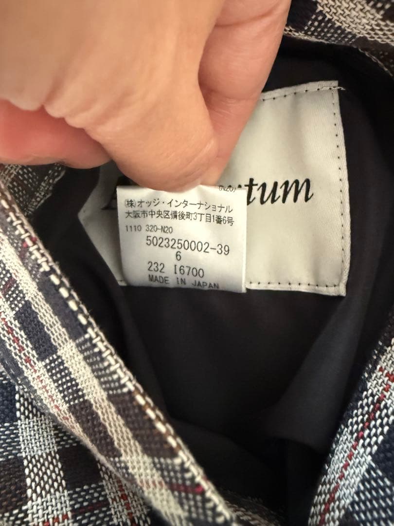 未使用タグ付 Aquascutum アクアスキュータム リバーシブルコート