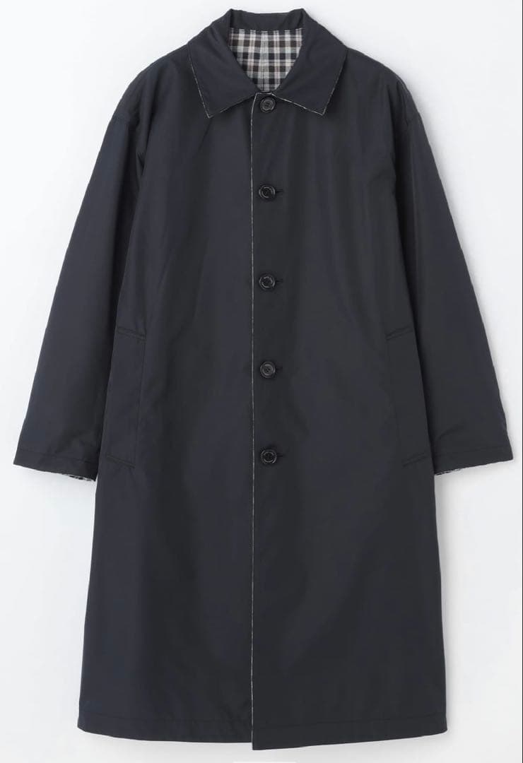未使用タグ付 Aquascutum アクアスキュータム リバーシブルコート