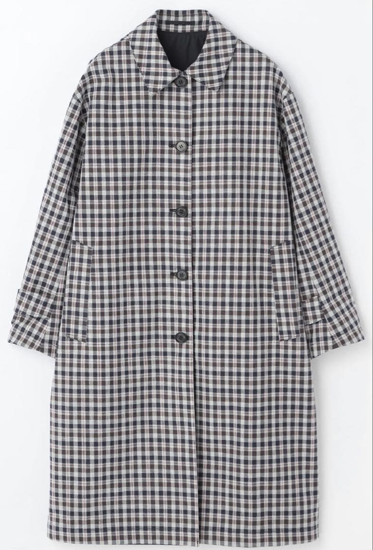 未使用タグ付 Aquascutum アクアスキュータム リバーシブルコート