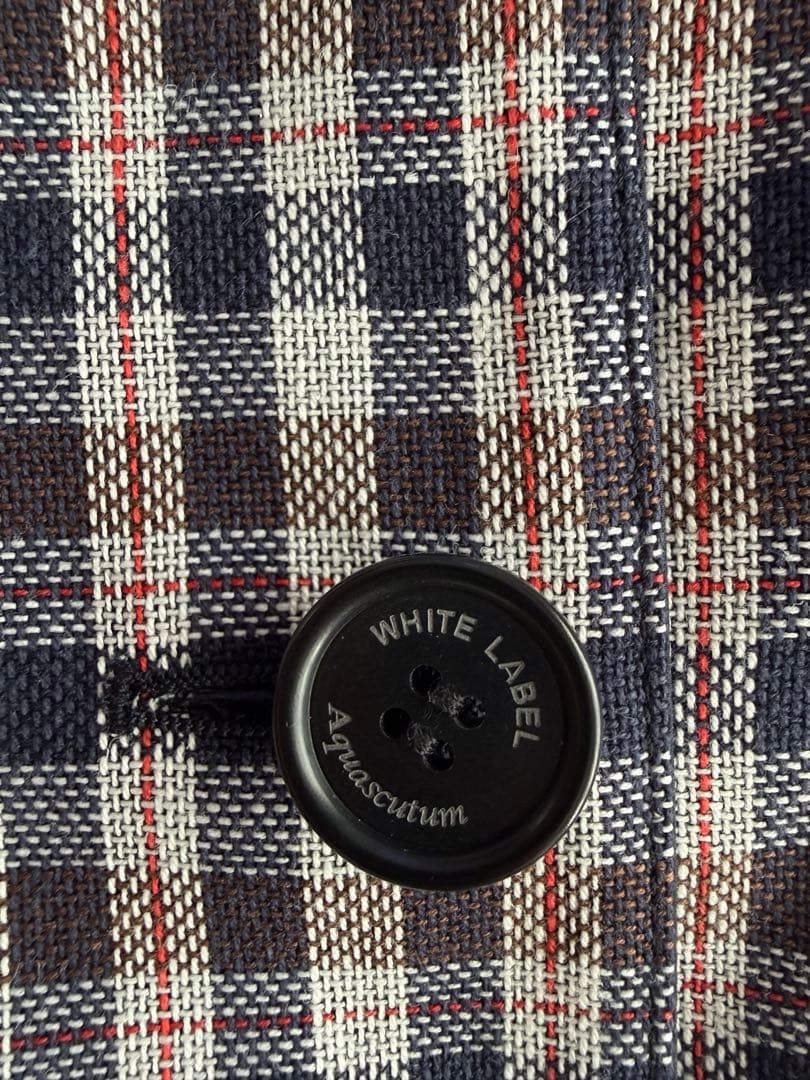 未使用タグ付 Aquascutum アクアスキュータム リバーシブルコート