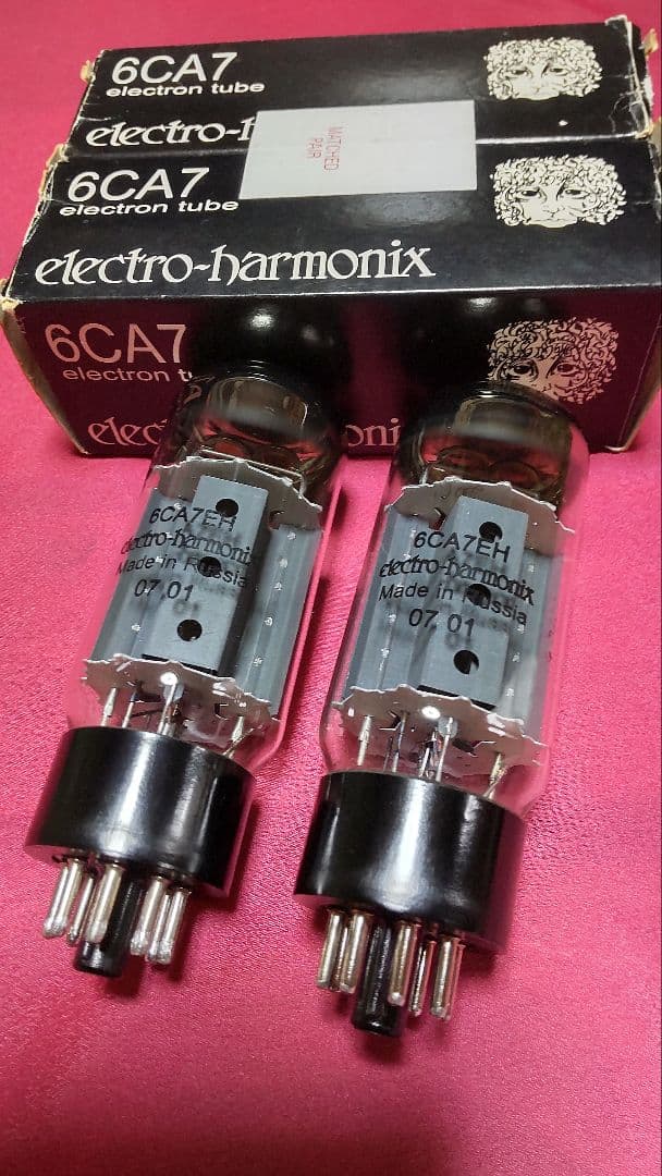 electro-harmonix 真空管6CA7/EL34新品マッチド2本セット