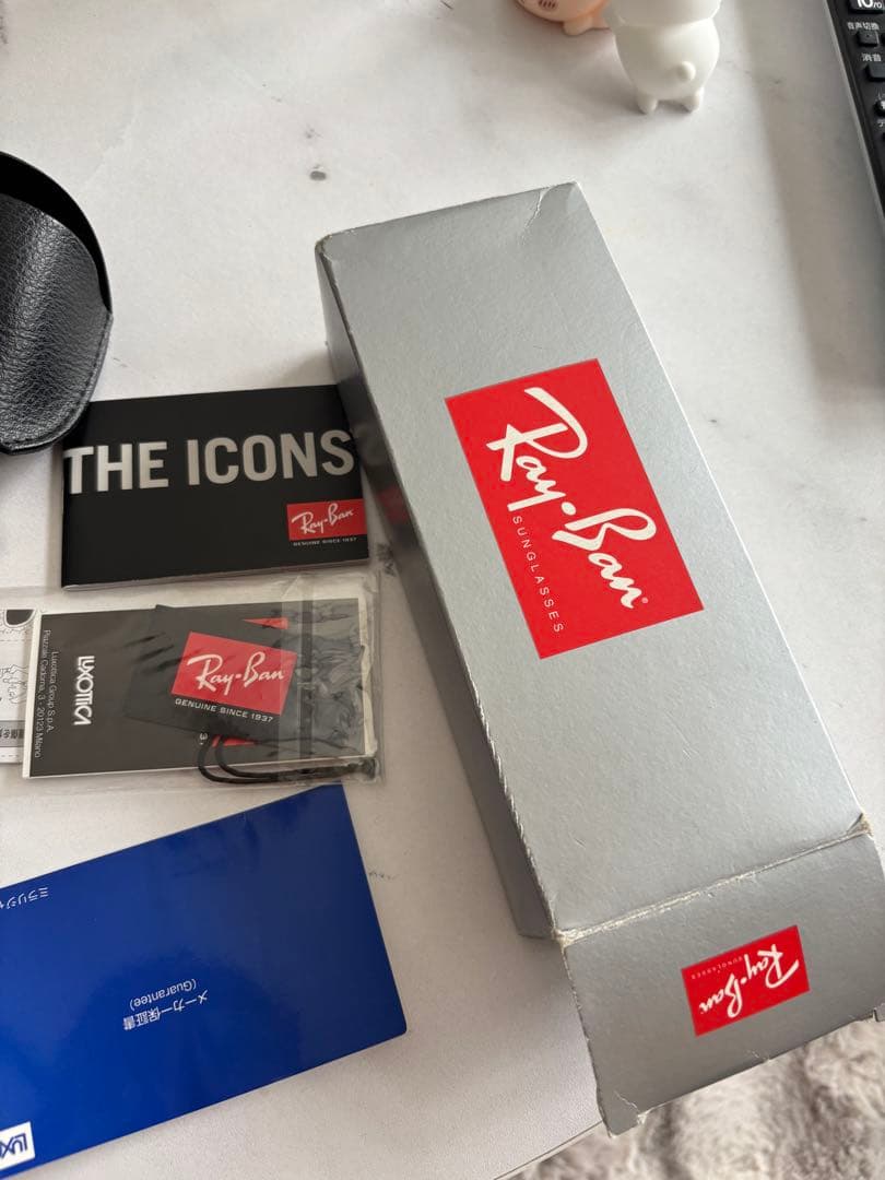 小物 Ray-Ban RB 3016 CLUBMASTER