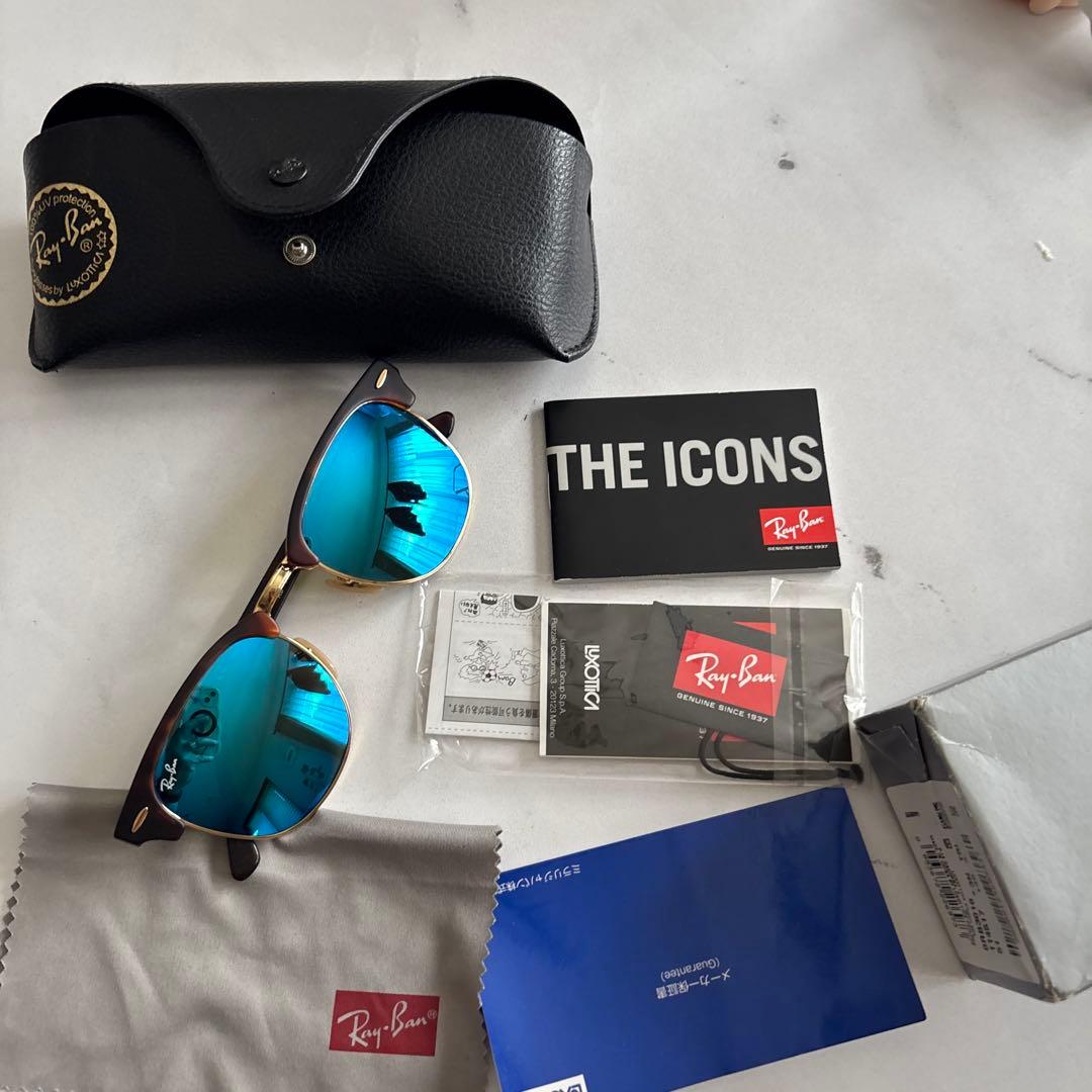 小物 Ray-Ban RB 3016 CLUBMASTER