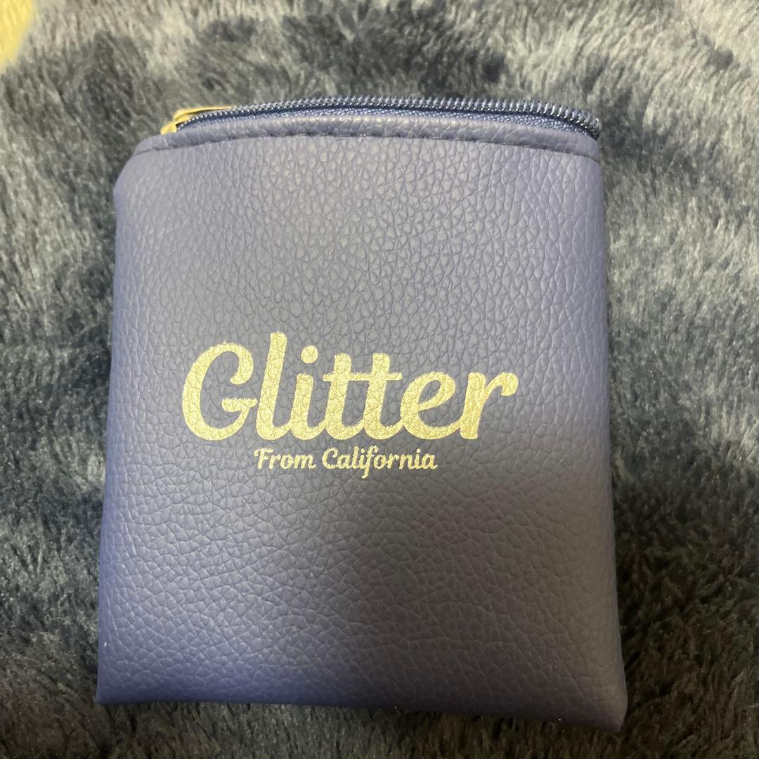 Glitter ゴールド チェーンネックレス ケース付き