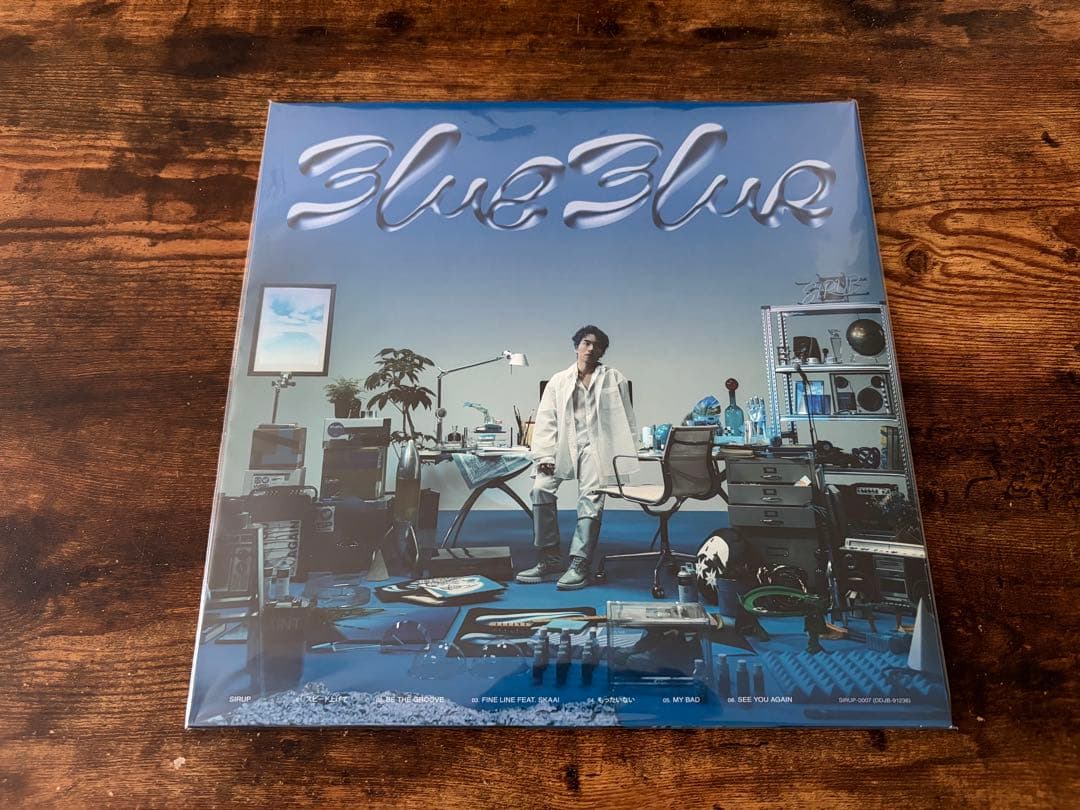 【新品未使用】 SIRUP BLUE BLUR レコード LP R&B