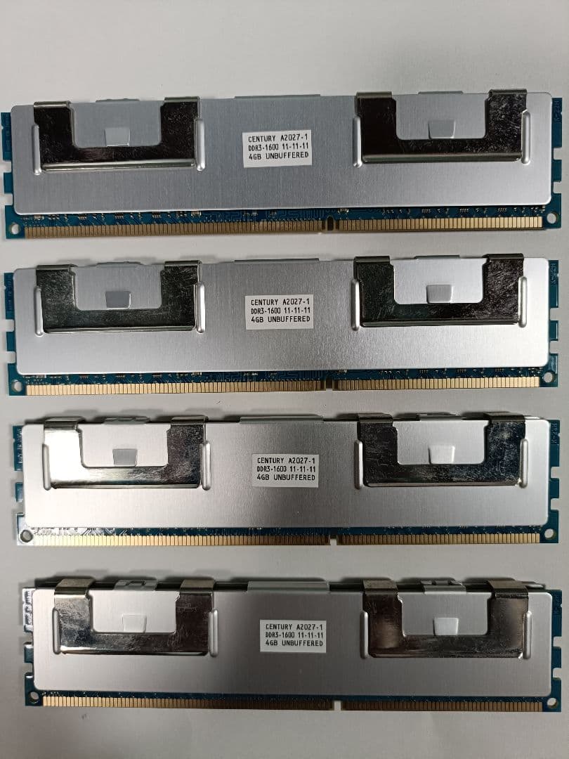 期間限定CENTURY MICRO DDR3-1600 4GB×4 16G
